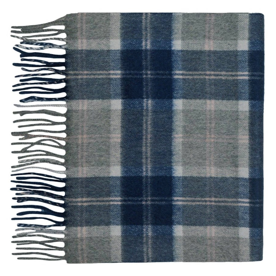 Pure Cashmere Tartan Scarf