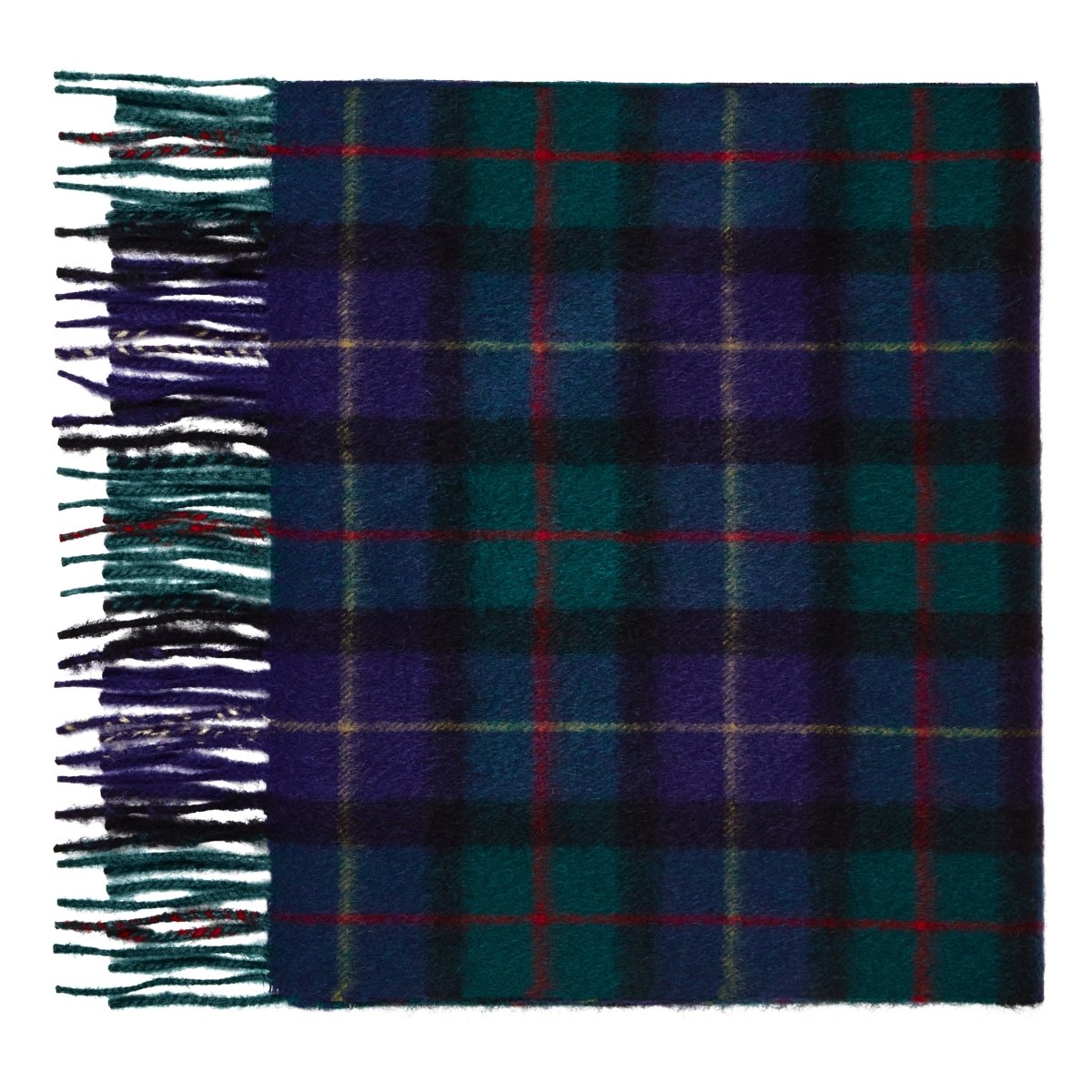 Pure Cashmere Tartan Scarf