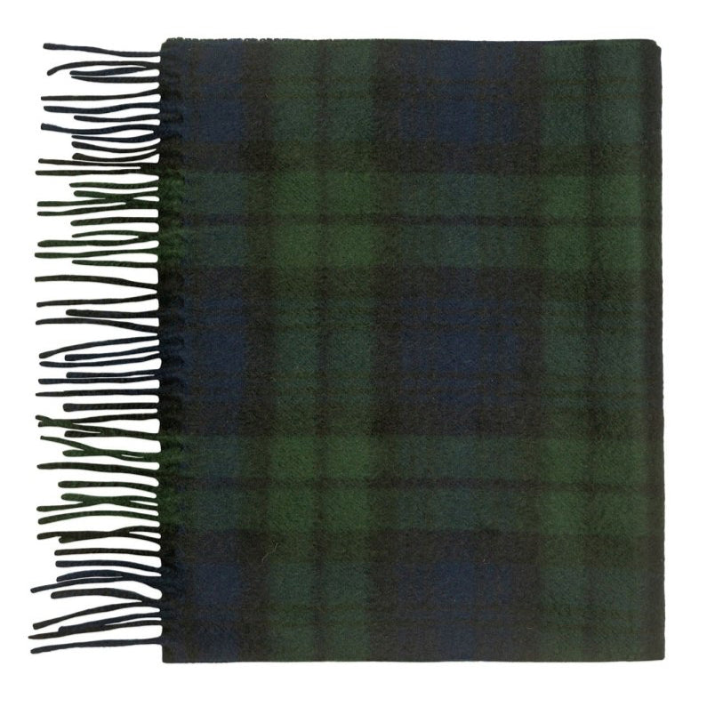 Pure Cashmere Tartan Scarf