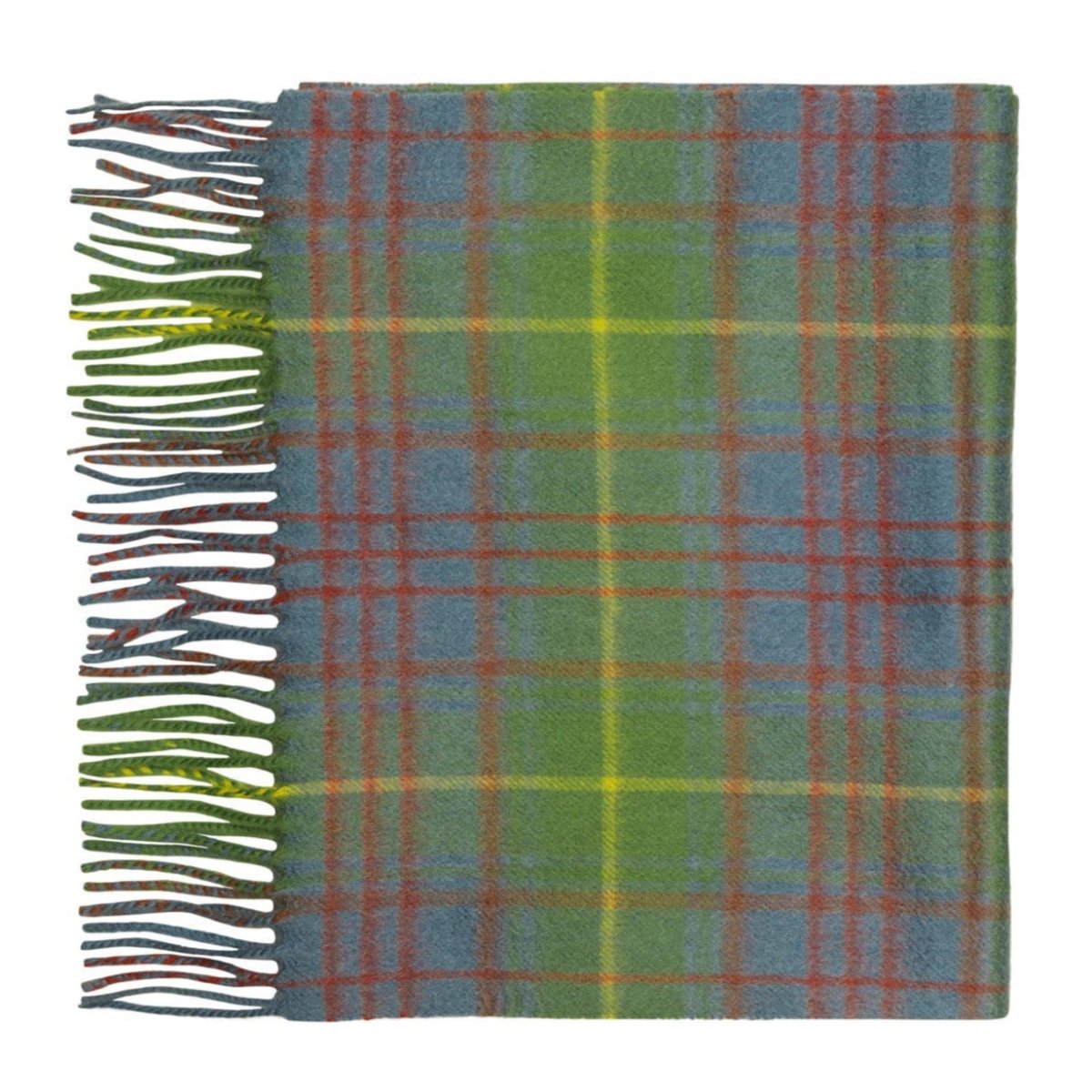 Pure Cashmere Tartan Scarf
