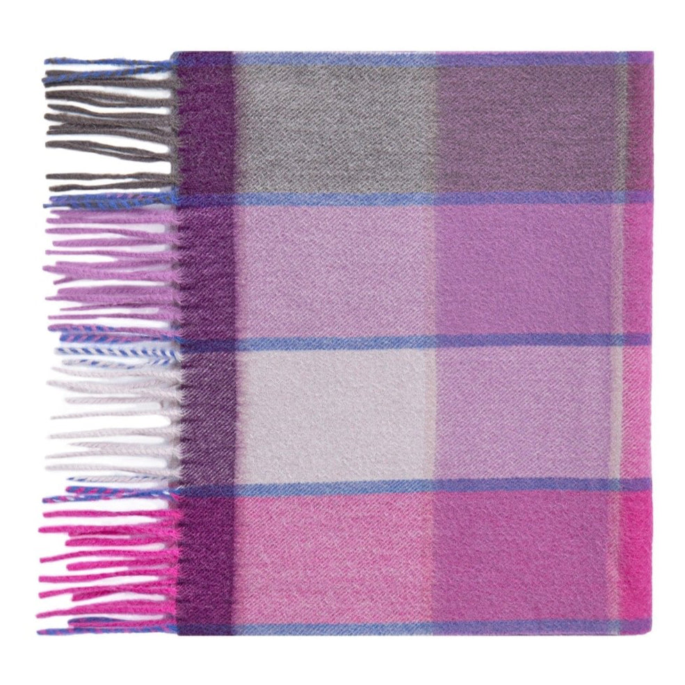 Pure Cashmere Tartan Scarf