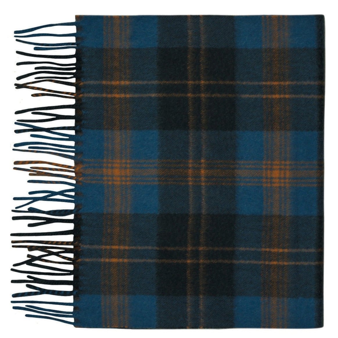 Pure Cashmere Tartan Scarf