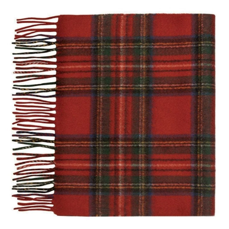Pure Cashmere Tartan Scarf