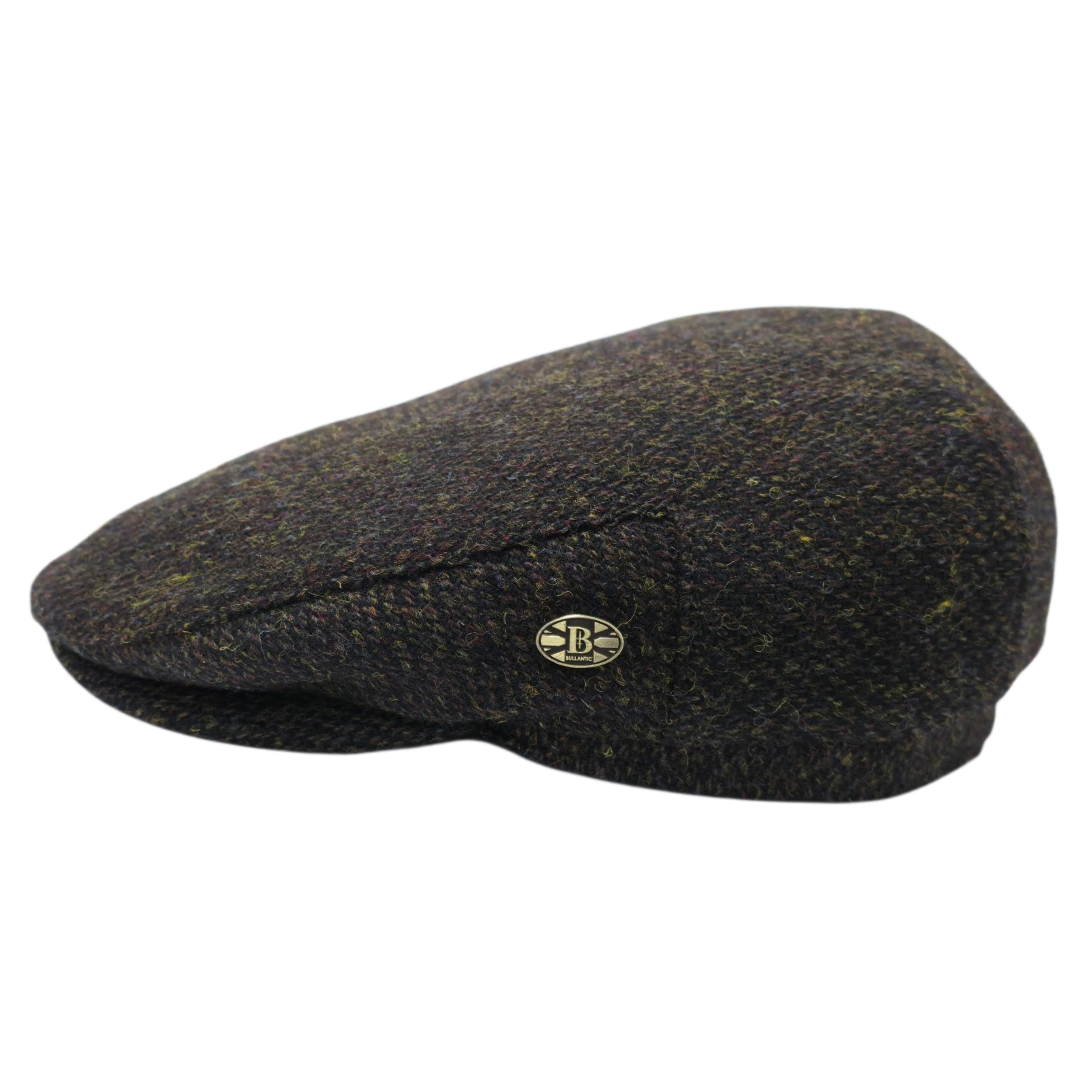 Gladwin Bond Harris Tweed Wool Flat Cap