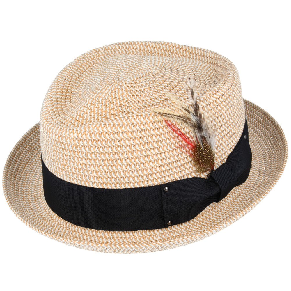 Maz Paper Straw Diamond Crown Hat