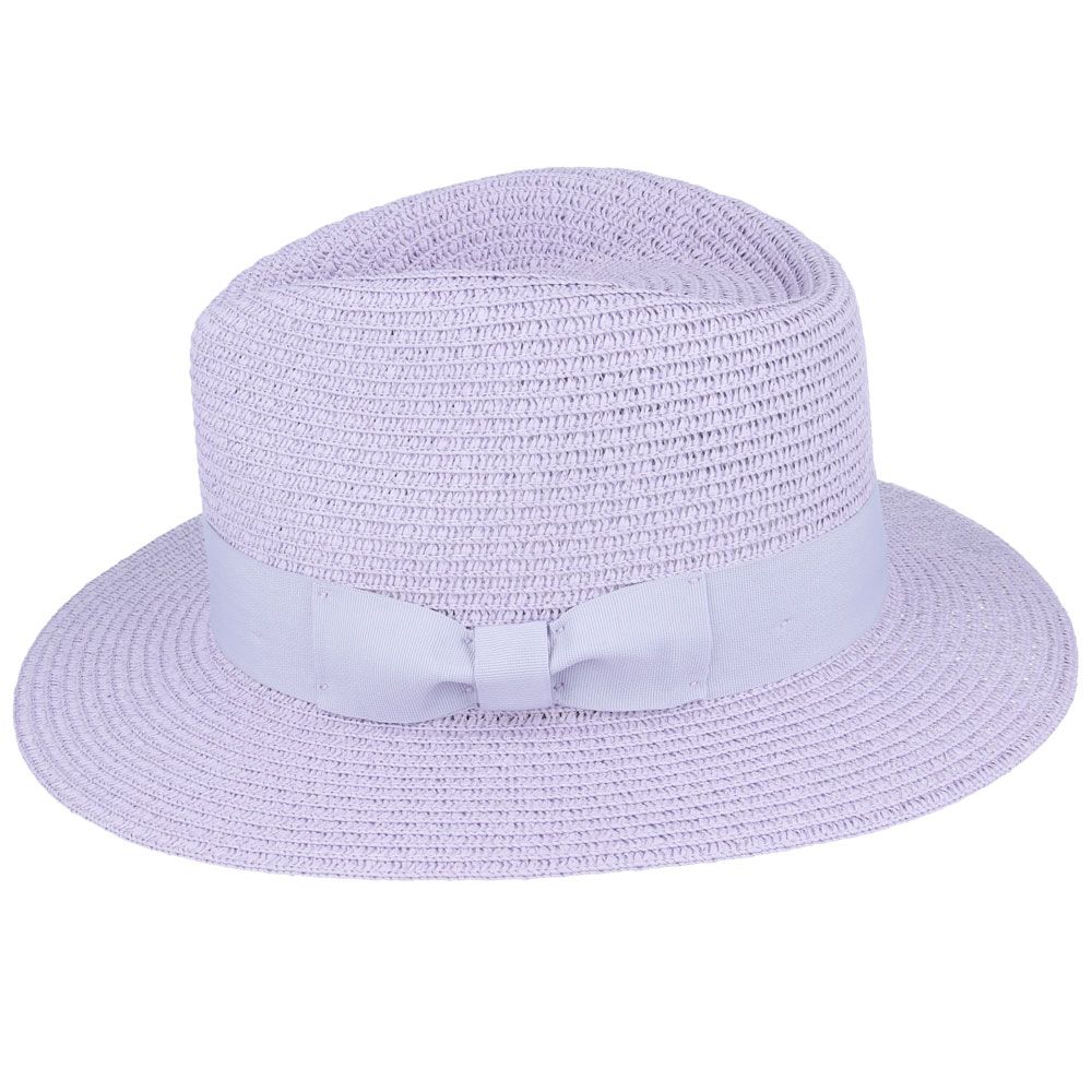Bullantic Summer Paper Straw Fedora Hat