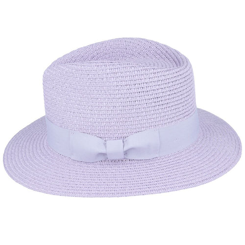 Bullantic Summer Paper Straw Fedora Hat