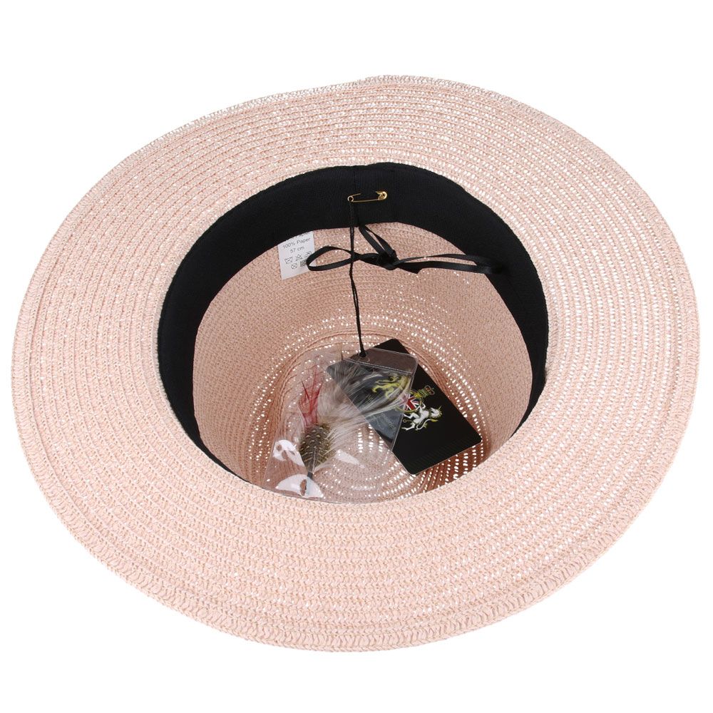 Maz Summer Paper Straw Fedora Hat