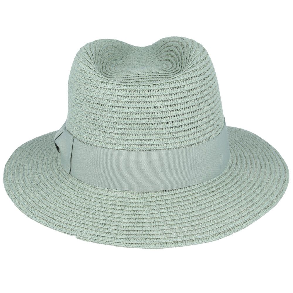 Bullantic Summer Paper Straw Fedora Hat