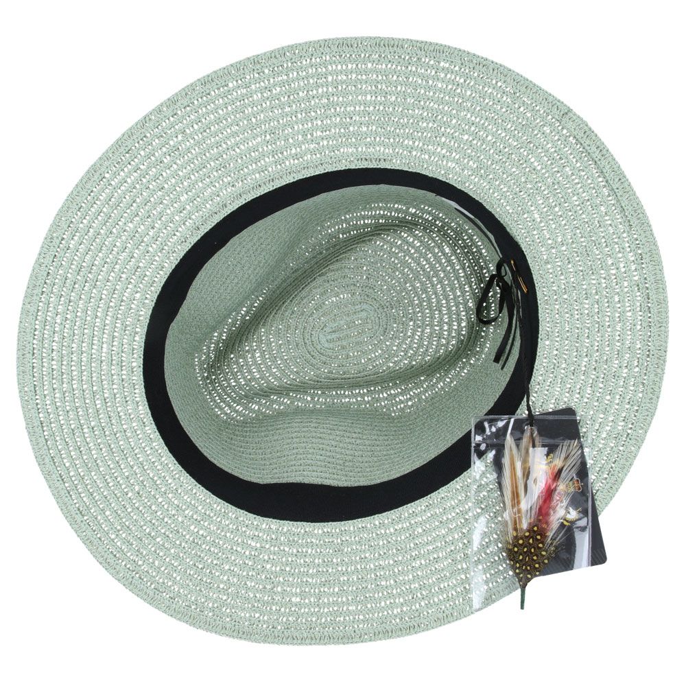 Maz Summer Paper Straw Fedora Hat