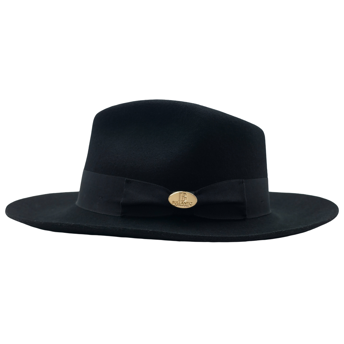 Bullantic Premium Gladwin Bond Grace Snap-Brim Wool Fedora Hat