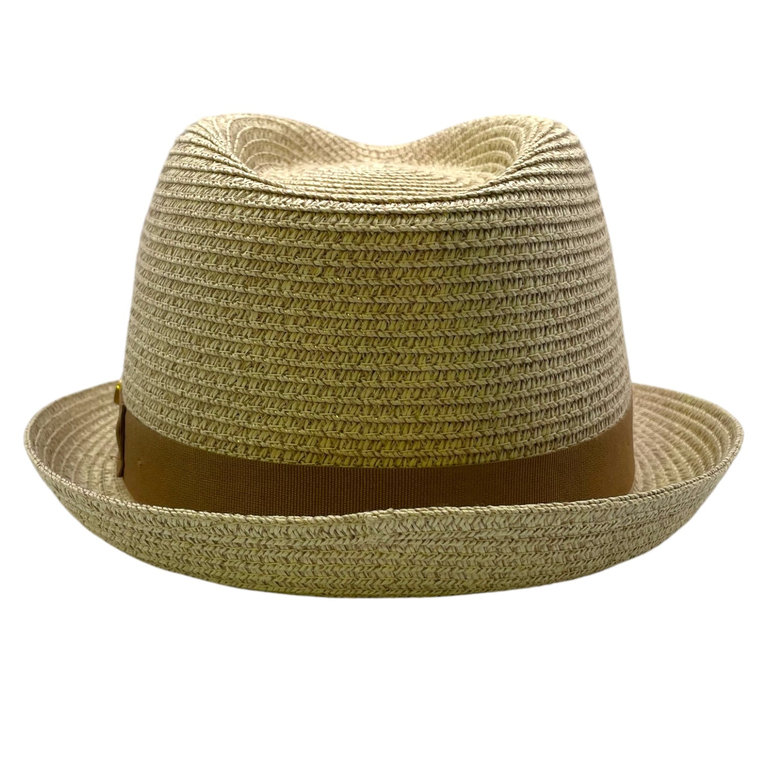 Summer Paper Straw Trilby Hat