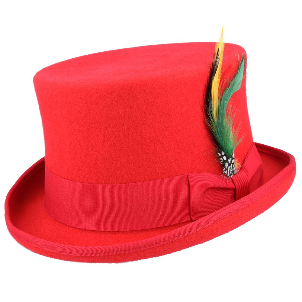 Maz Wool Felt Top Hat