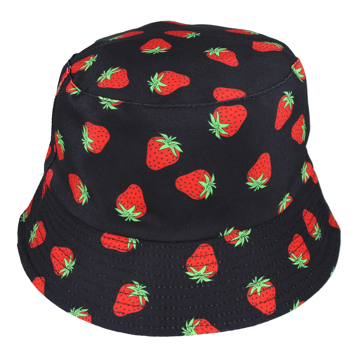 Maz Reversible Strawberry Fisherman Bucket Hat