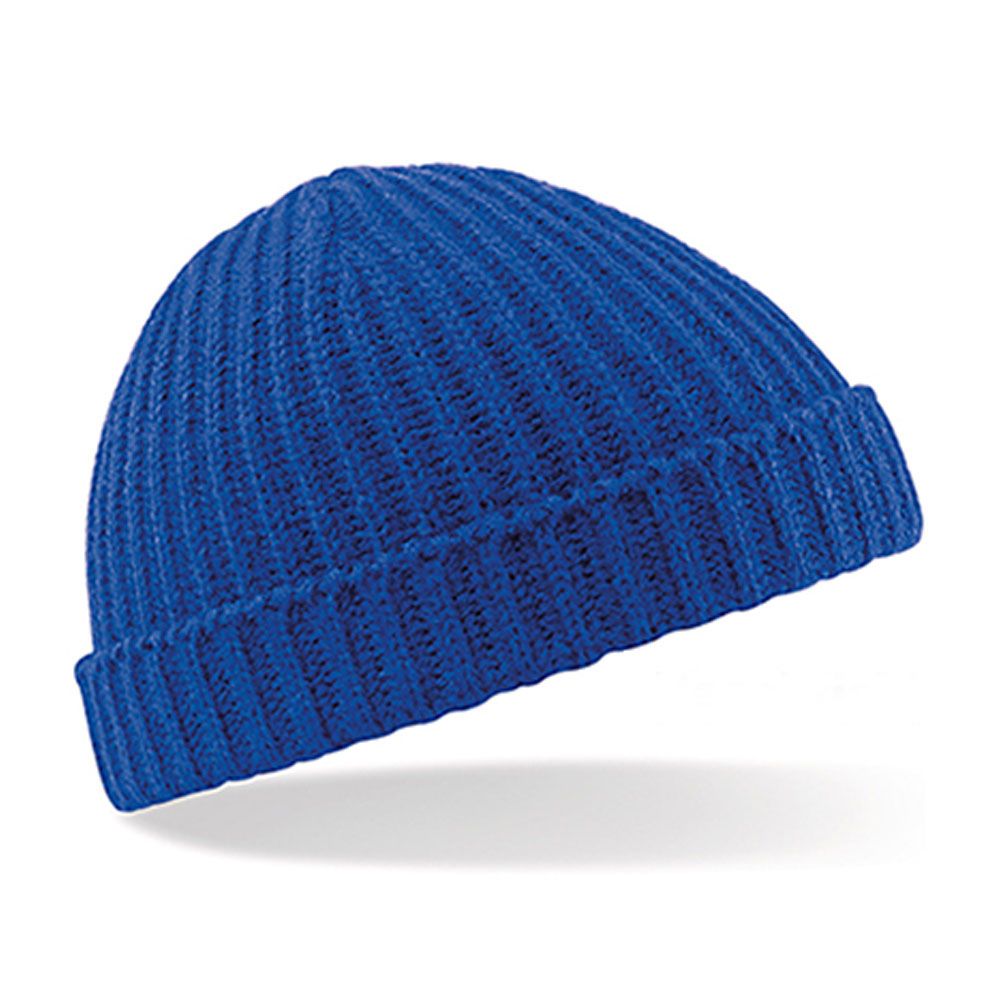 Beechfield Short Ribbed Knit Trawler Beanie