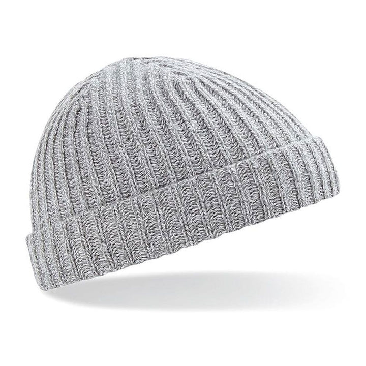 Beechfield Short Ribbed Knit Trawler Beanie