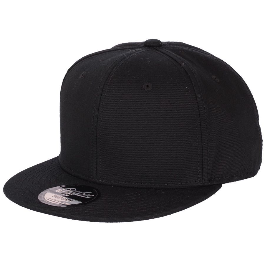 Carbon212 Blank Cotton Snapback Cap