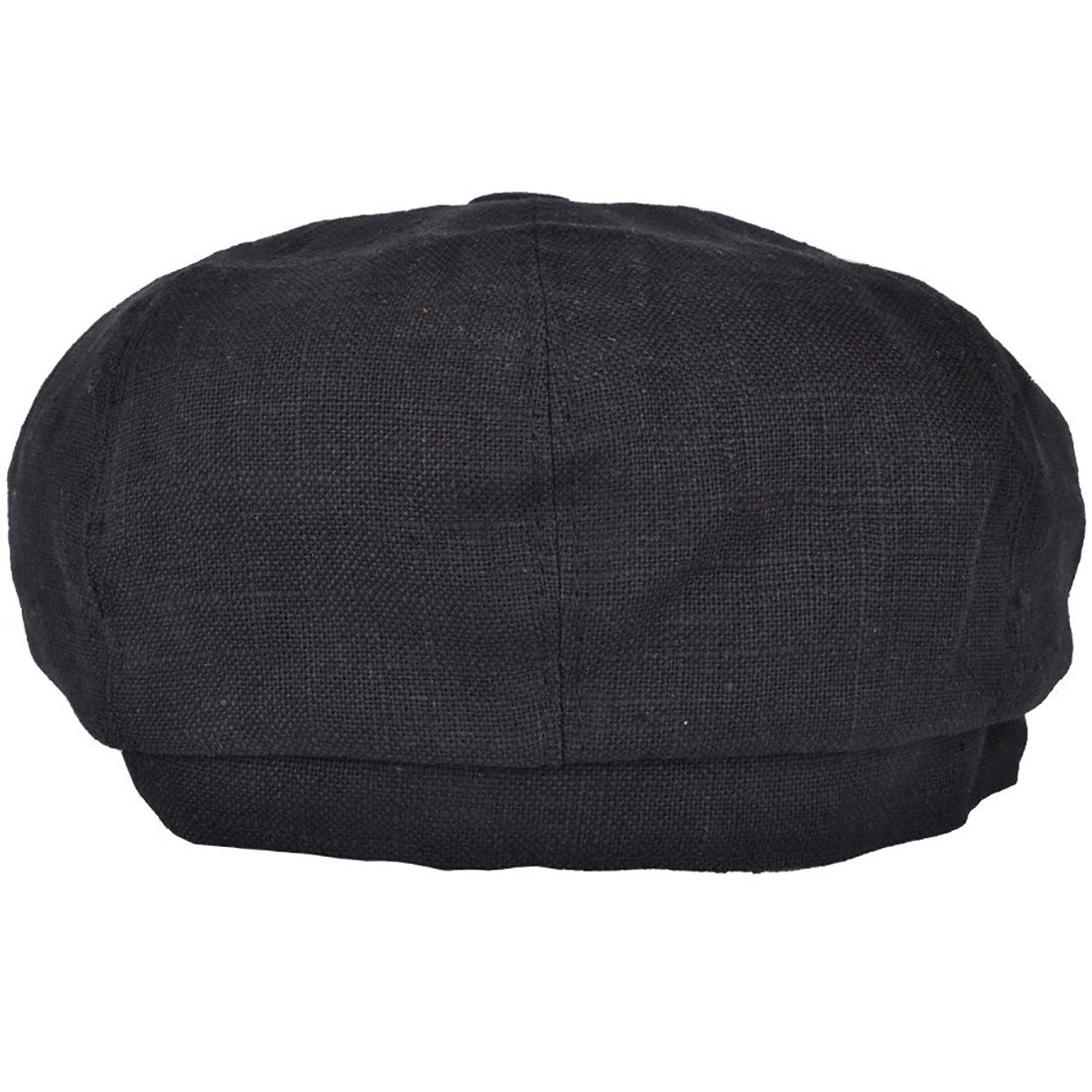 G&H Linen 8 Panel Newsboy Cap