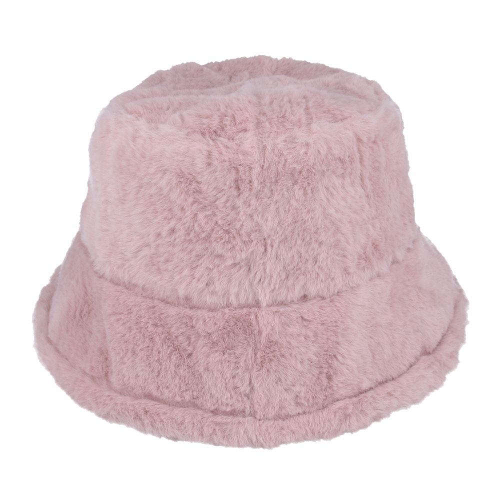Maz Fluffy Faux Fur Bucket Hat