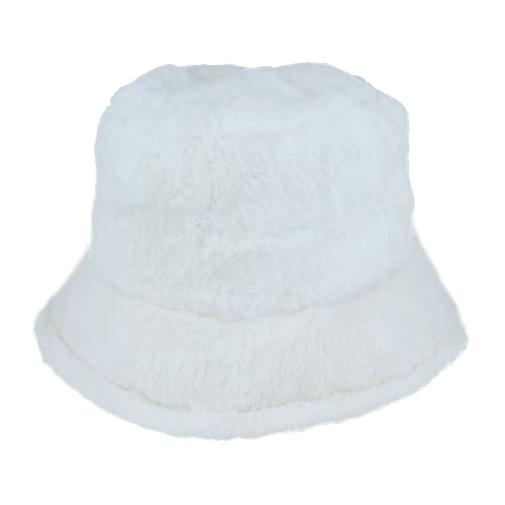 Maz Fluffy Faux Fur Bucket Hat