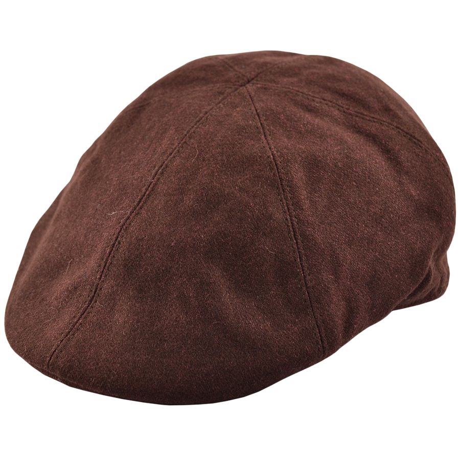 G&H Wool Six Panel Flat Cap