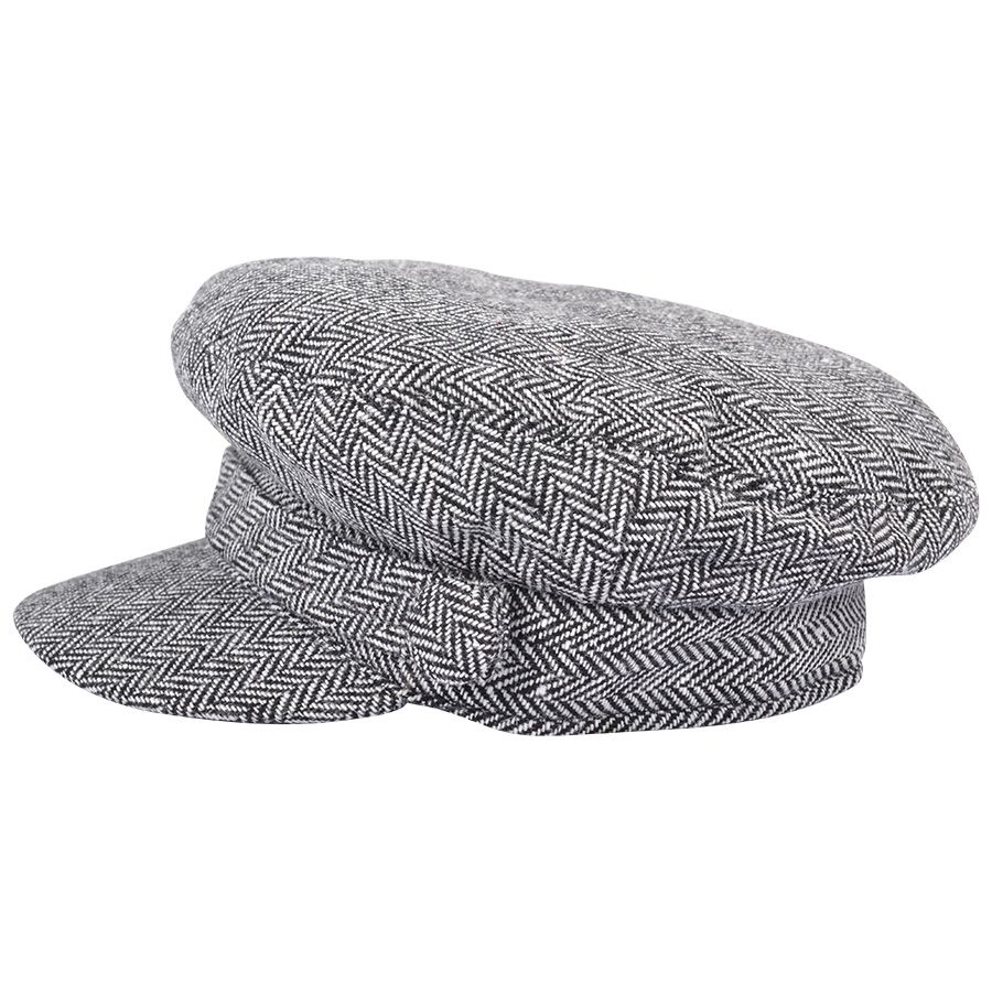 G&H Herringbone Fiddler Cap