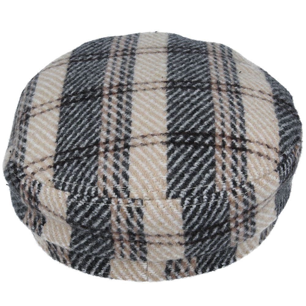 Maz Check Fiddler Fisherman Cap