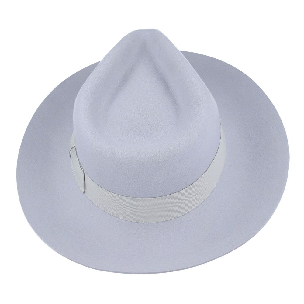 Bullantic - Premium GladwinBond Grace Snap-Brim Wool Fedora Hat