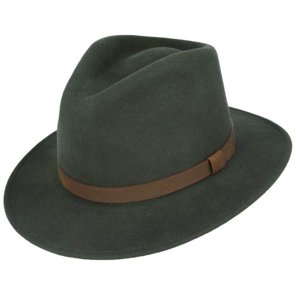 Bullantic Maz Crushable Fedora Hat