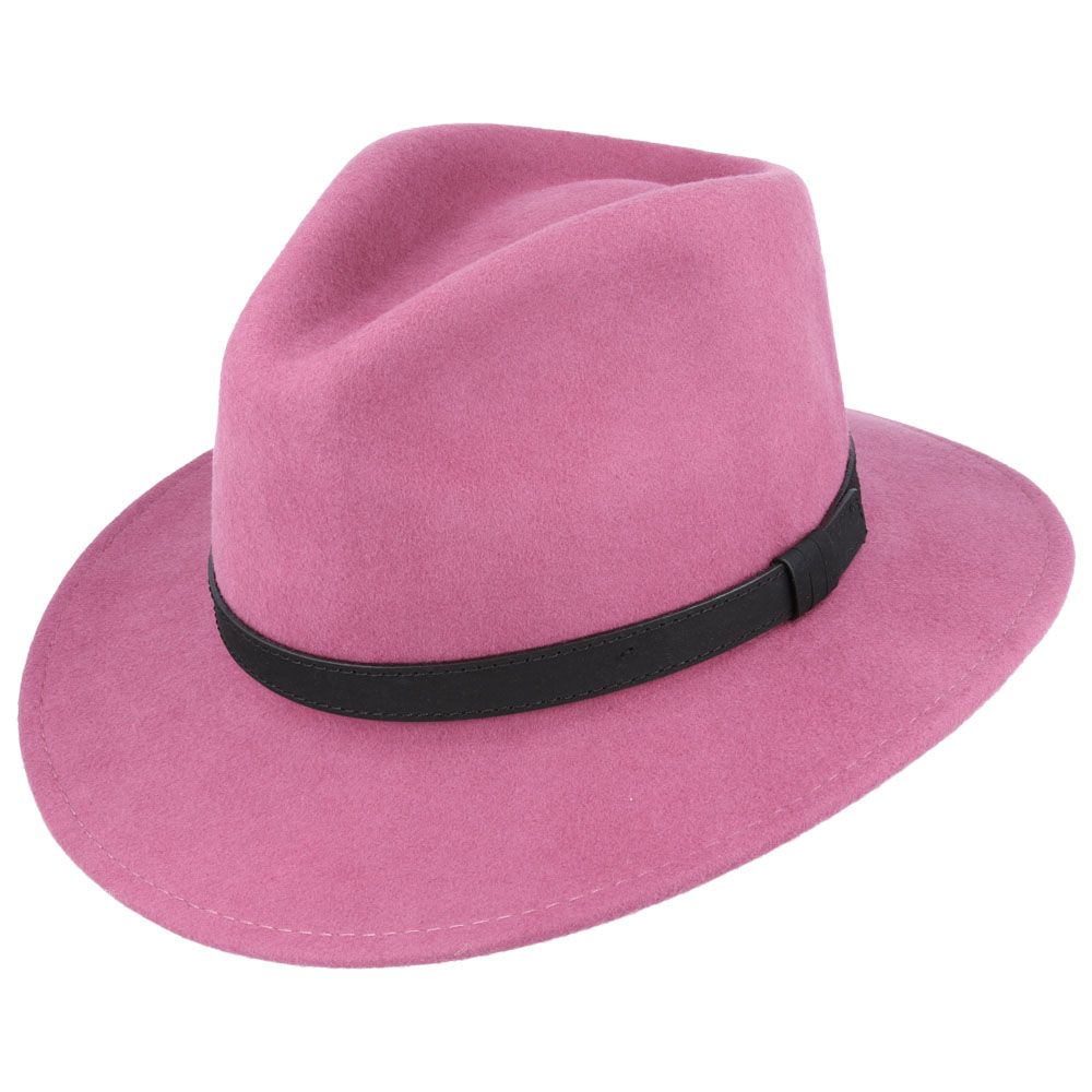 Bullantic Maz Wool Felt Fedora Hat