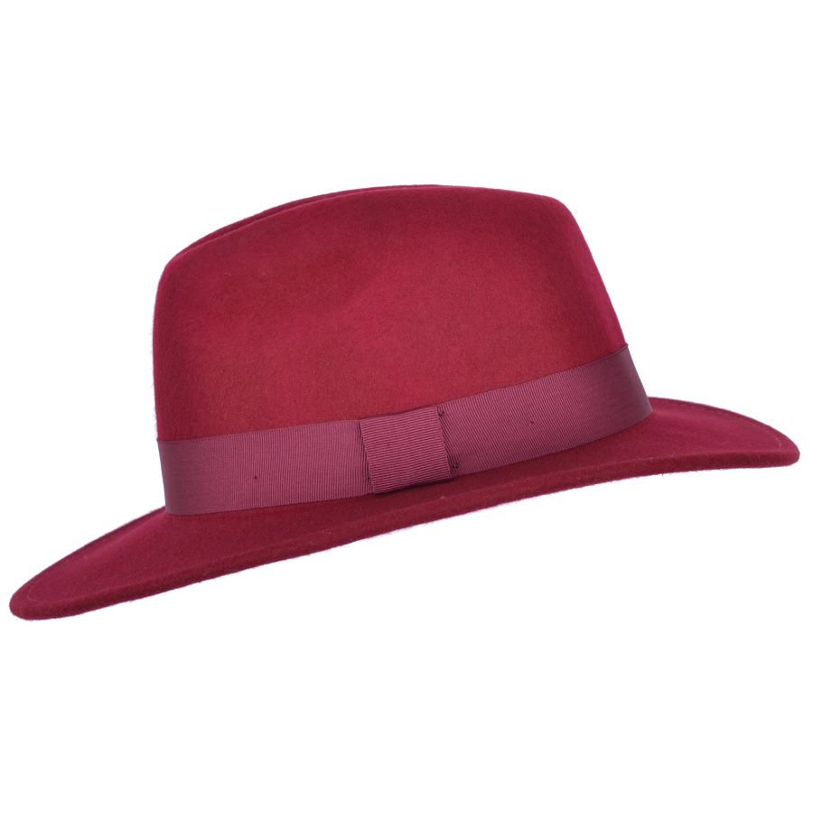 Maz Wool Felt Fedora Hat