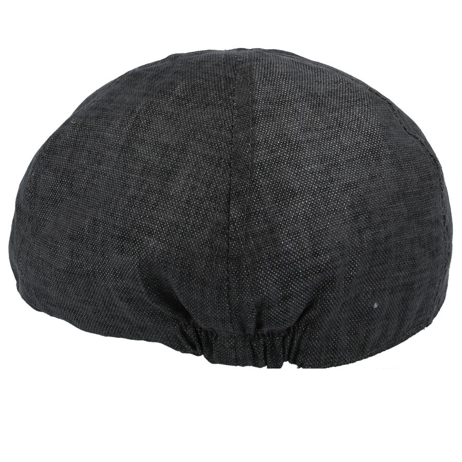 Maz Linen Six Panel Flat Cap