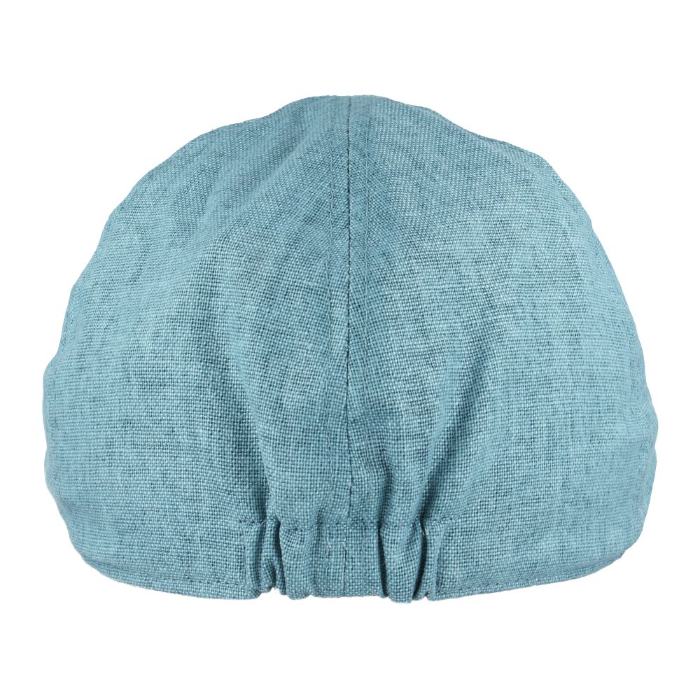 Maz Duckbill Linen Six Panel Flat Cap