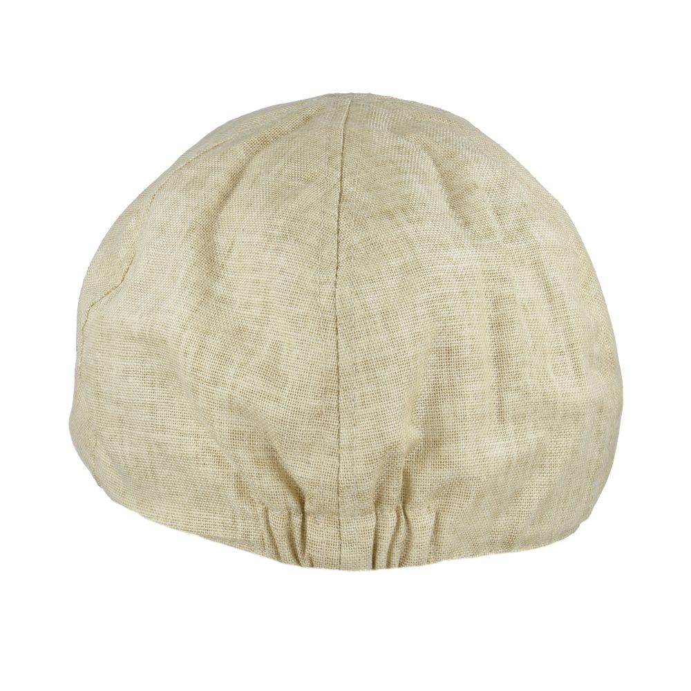 Maz Duckbill Linen Six Panel Flat Cap