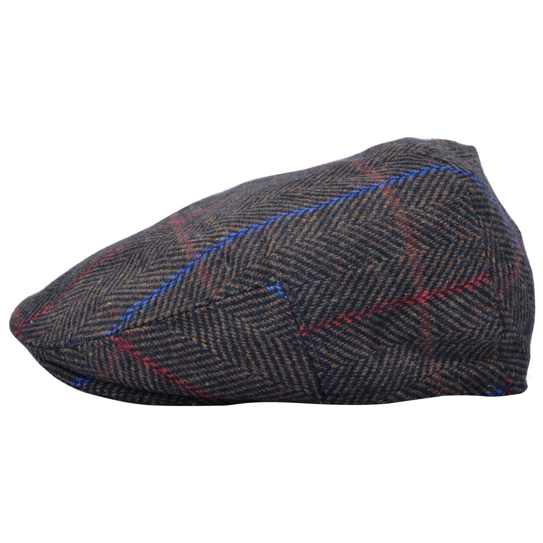 G&H Check Herringbone Flat Cap