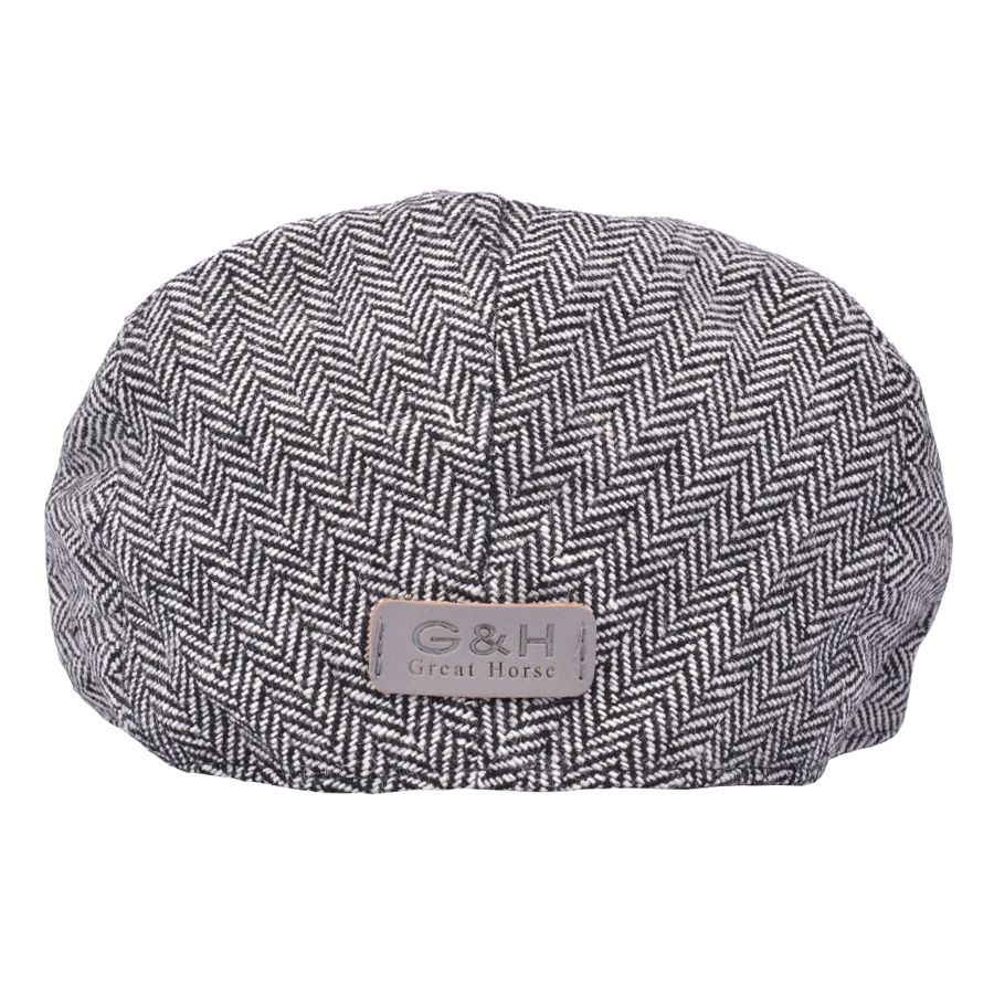 G&H Herringbone Flat Cap