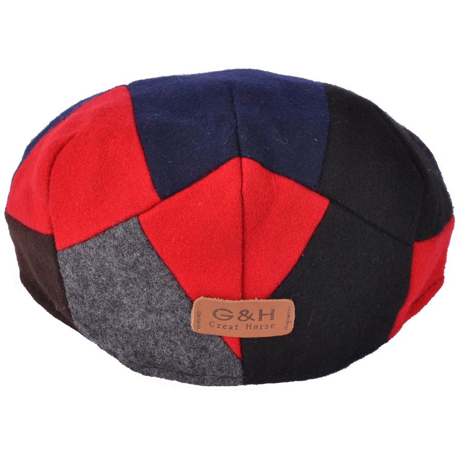 G&H Multi Patch Flat Cap