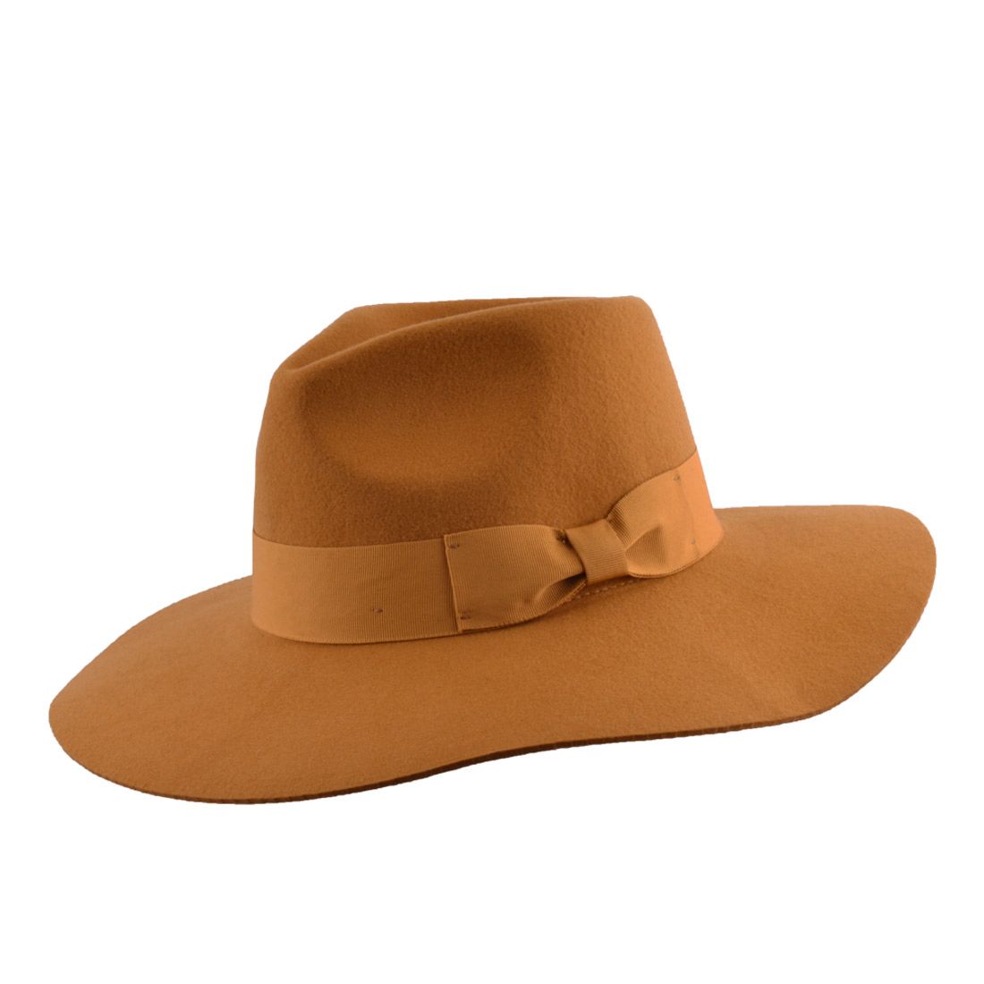 Bullantic Premium Gladwin Bond Daisy Wide Stiff & Snap Brim Fedora Hat