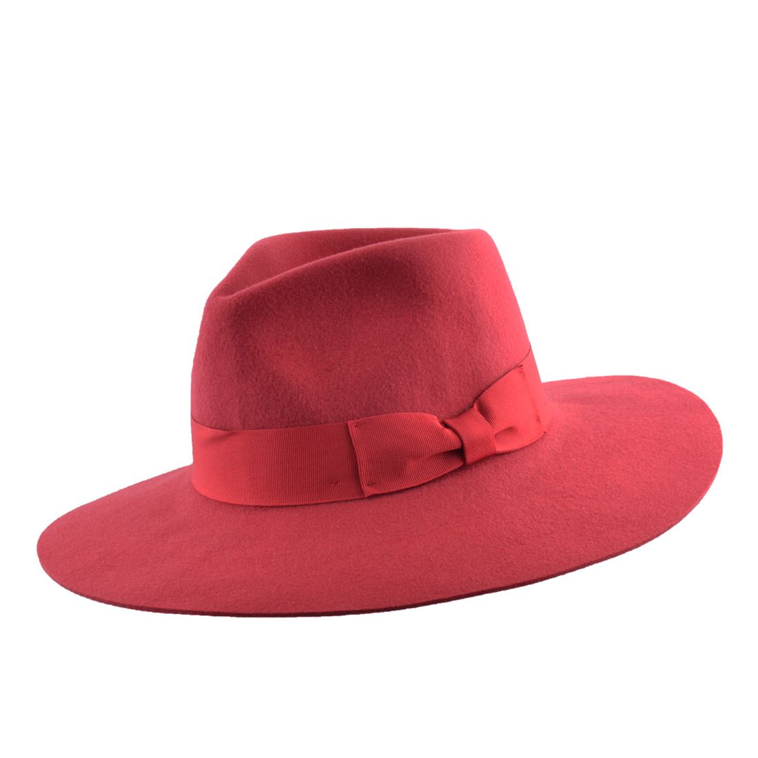 Bullantic Premium - Gladwin Bond Daisy Wide Stiff & Snap Brim Fedora Hat