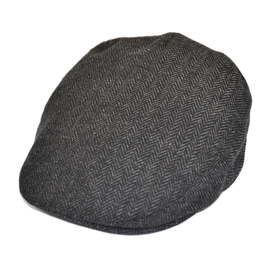 G&H Herringbone Flat Cap