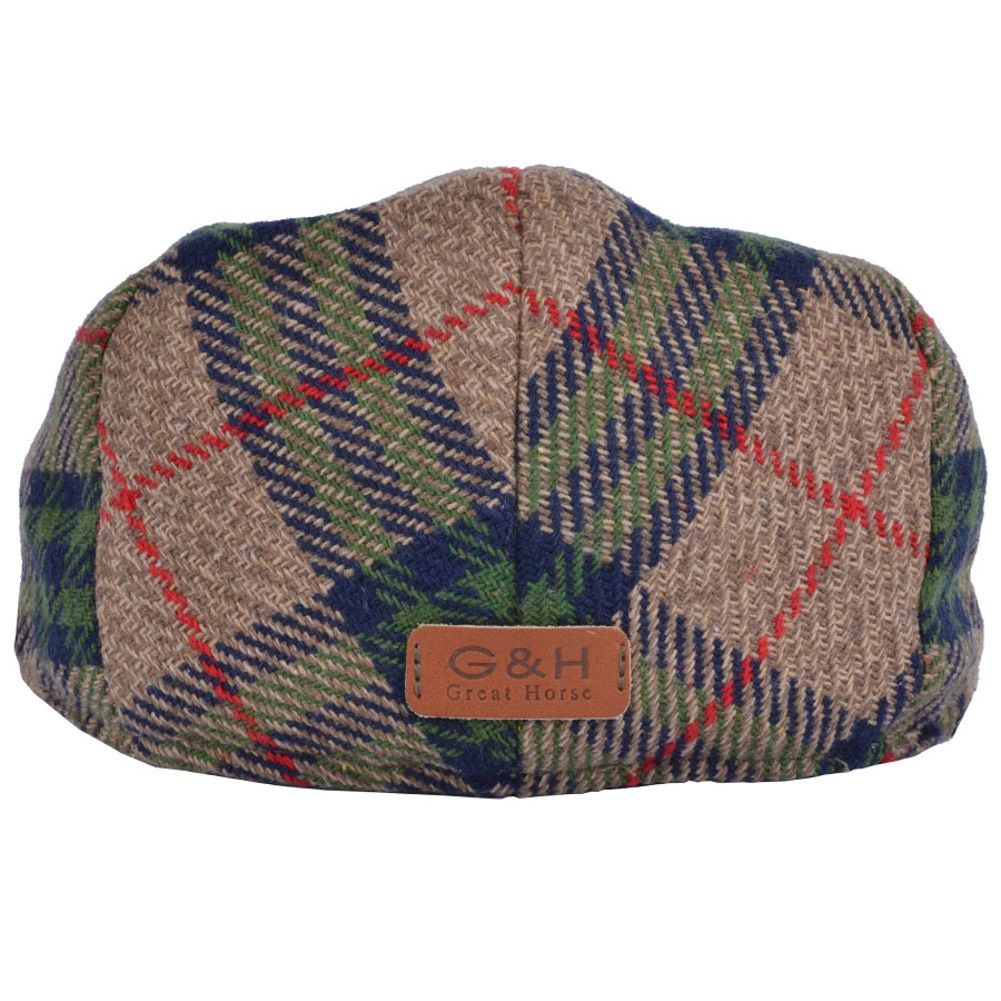 G&H Scottish Tartan Flat Cap