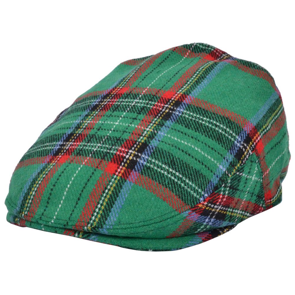 G&H Scottish Tartan Flat Cap
