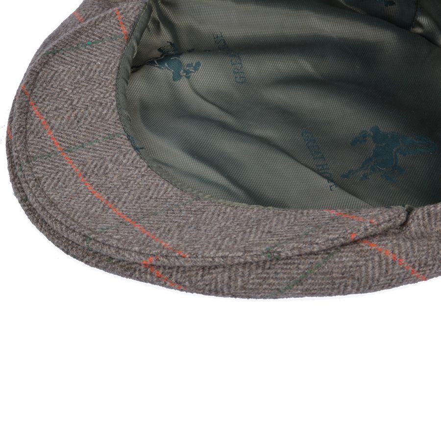G&H Check Herringbone Flat Cap