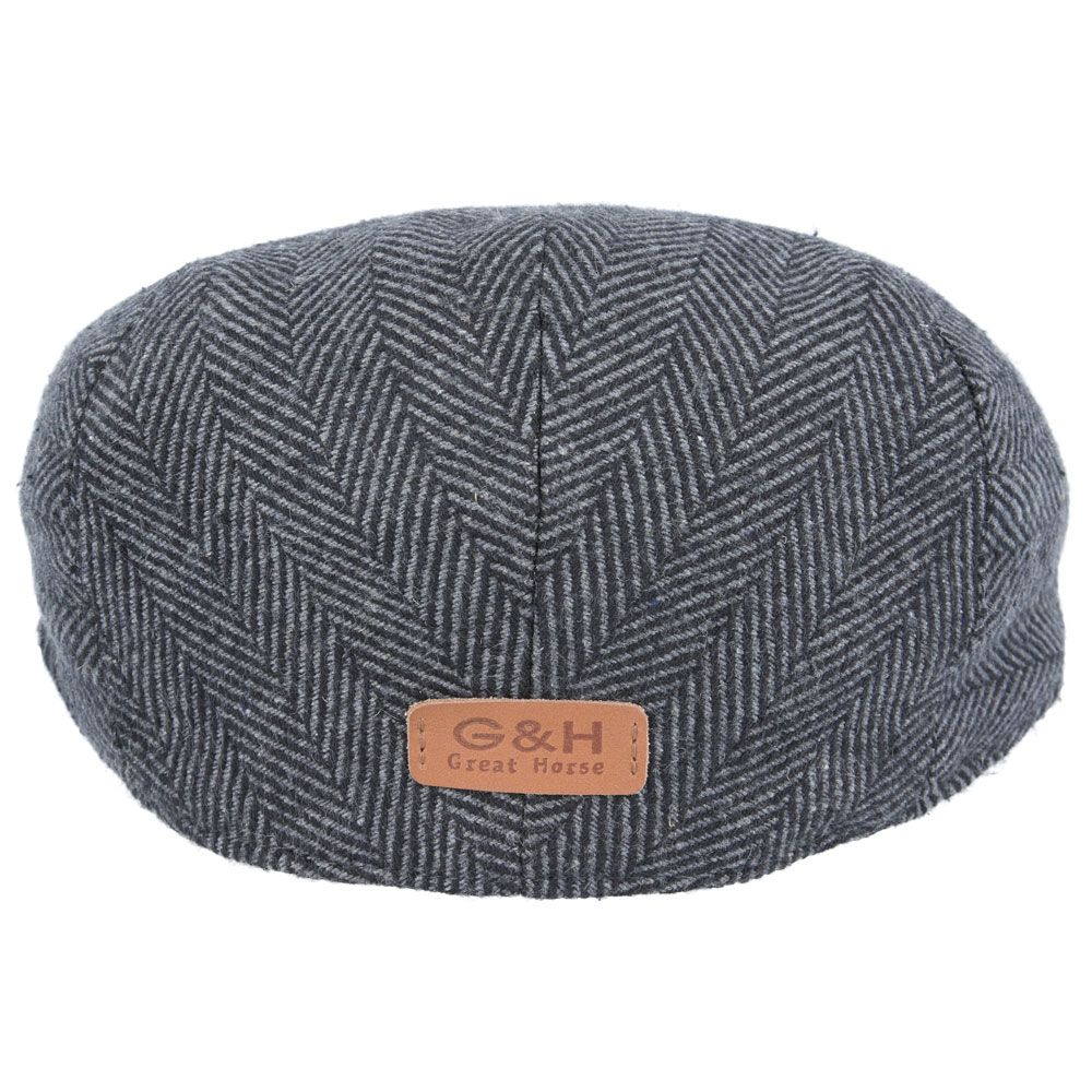 G&H Herringbone Flat Cap