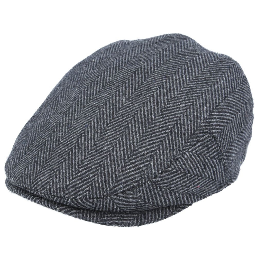 G&H Herringbone Flat Cap