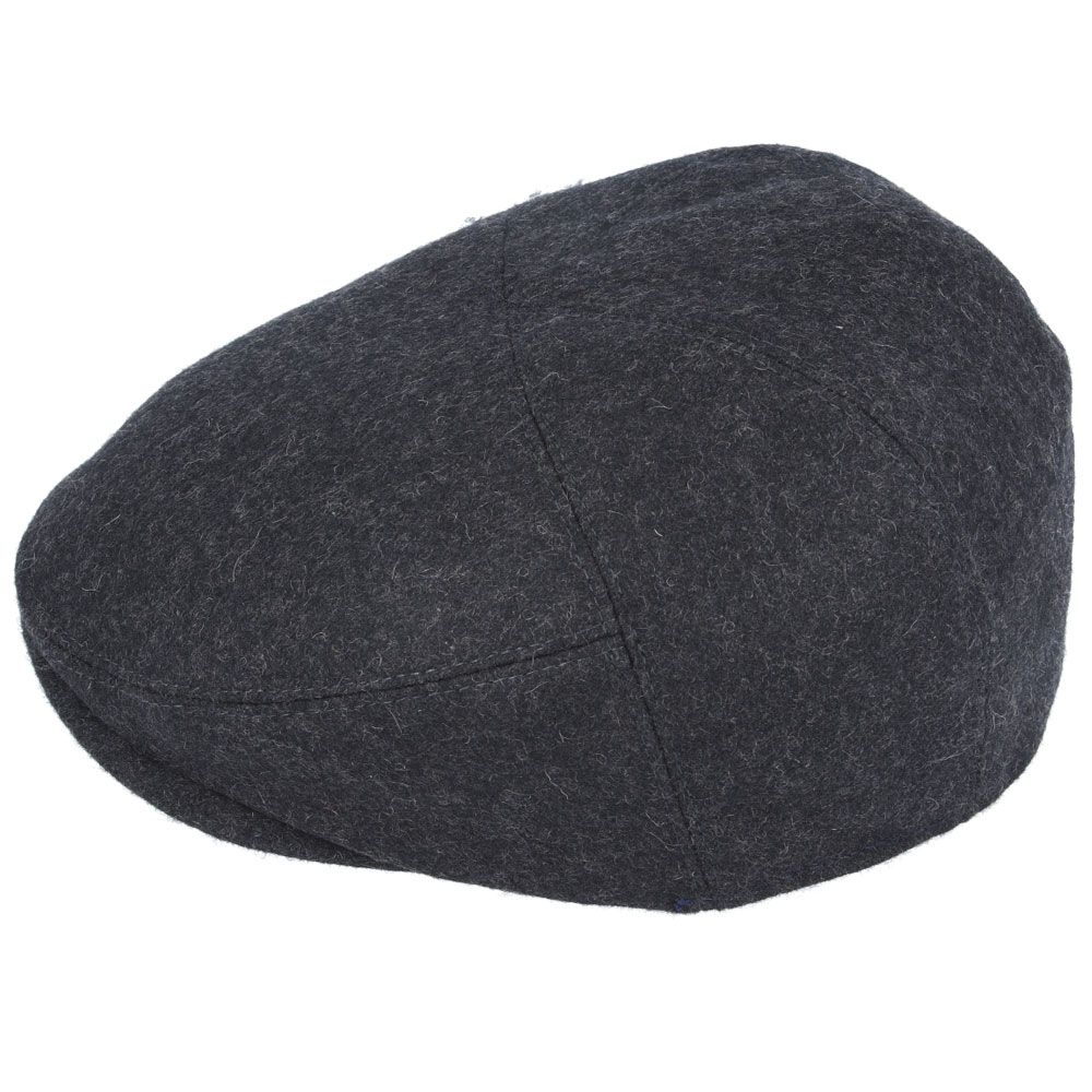 G&H Wool Flat Cap With Ear Muffs