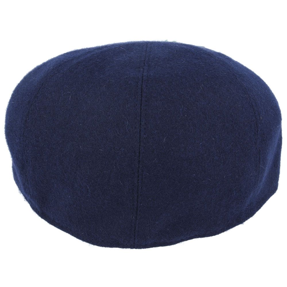 G&H Wool Flat Cap With Ear Muffs