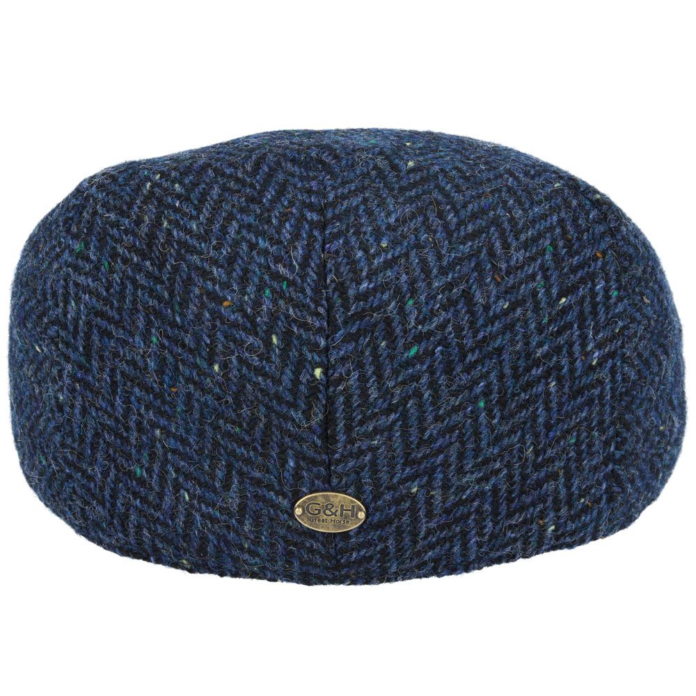 G&H Wool Herringbone Flat Cap
