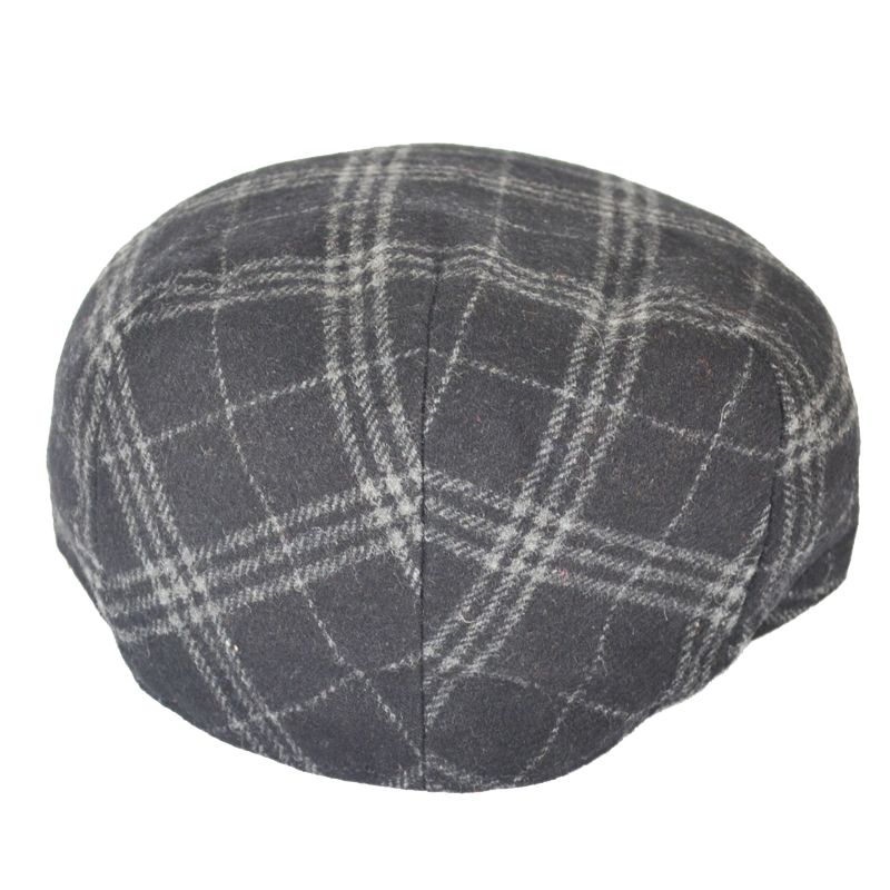 G&H Check Tweed Flat Cap