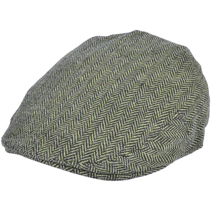 G&H Herringbone Flat Cap